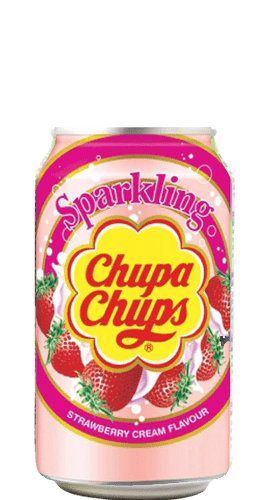 Chupa Chups Sparkling Strawberry Refresco de Fresa